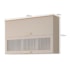 Armário Aéreo Bella 120cm 2 Portas Basculantes Off White/Freijó com Vidro - MGM