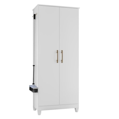 Armário Multiuso Jade 2 Portas Branco - Moval