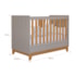 Berço Mini Cama Biscoito Fendi/Nature com Colchão Supreme - Permóbili Baby