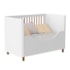 Berço Mini Cama Boom Plus Nordic Branco Fosco com Colchão Baby Physical - Reller Móveis