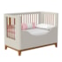 Berço Mini Cama Boom Slim Classic Areia Fosco com Colchão Baby Physical - Reller Móveis