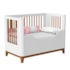 Berço Mini Cama Boom Slim Classic Branco Fosco com Colchão Baby Physical - Reller Móveis