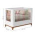 Berço Mini Cama Boom Slim Classic Branco Fosco com Colchão Baby Physical - Reller Móveis