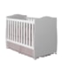 Berço Mini Cama Conforto Branco com Colchão Supreme - Permóbili Baby