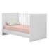 Berço Mini Cama Doce Sonho Branco com Colchão Baby Physical - Qmovi 