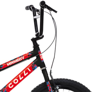 Bicicleta Max Boy Cross Aro 20 Freio V-Brake 1 Marcha Preto Fosco - Colli Bike