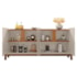 Buffet Aparador Lizz 170cm 4 Portas Off White/Cedro - Casa D