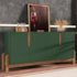 Buffet Aparador Lizz 170cm 4 Portas Verde Oliva/Cedro - Casa D