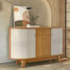 Buffet Aparador Monza Cinamomo/Off White - Madetec