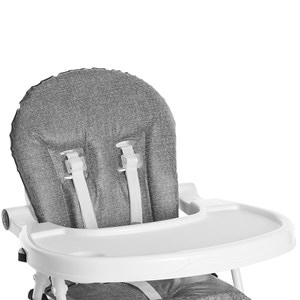 Cadeira Alta Premium de Bebê para Alimentação Grafite - Galzerano  
