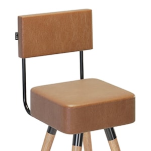 Cadeira Barcelona Baixa 50cm Amarula - Salaone  