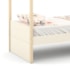 Cama Infantil Kids Liv Off White/Natural com Colchão Physical D20 - Matic Móveis 