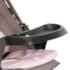Carrinho de Bebê Milano Reversível II Cappuccino/Rosa - Galzerano 