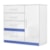 Branco/Azul