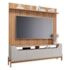 Estante Home Moema Off White/Nature para TV até 70” - Permóbili 