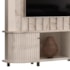 Estante Home Theater Le Mans Calacata/Off White para TV até 70” - Madetec