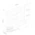 Estante Home Theater Le Mans Calacata/Off White para TV até 70” - Madetec