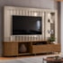 Estante Home Theater Le Mans Fendi/Naturale para TV até 70” - Madetec