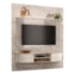 Home Piso-Teto Bugatti Calacata/Off White para TV até 75” - Madetec