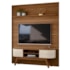 Home Piso-Teto Laguna Naturale/Off White para TV até 75” - Madetec