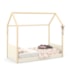 Jogo de Quarto Infantil Kids Liv com Organizador, Cama e Auxiliar New Off White/Natural - Matic Móveis 