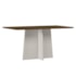 Mesa de Jantar Anitta 160x90 Off White/Imbuia Tampo em MDF - New Ceval