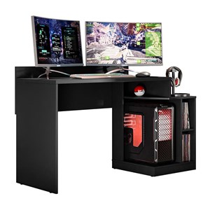 Mesa para Computador Gamer Play Preto - PR Móveis  