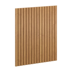 Módulo de Parede Ripado 93,3x109x49cm Freijó - Matic Móveis