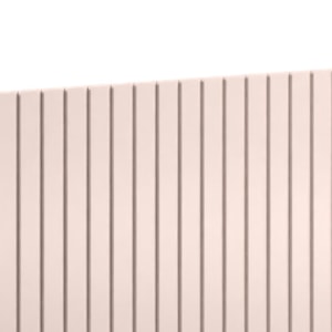 Painel de Parede Ripado 203,5x109x49cm Rosê sem LED - Matic Móveis