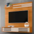 Painel Home Suspenso Frizz Sublime Cinamomo/Off White para TV até 55” - Madetec