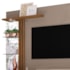 Painel Home Suspenso Frizz Supreme Fendi/Naturale para TV até 55” - Madetec