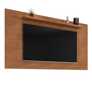 Painel Suspenso Esmeralda 158cm Cedro para TV até 60” - Casa D