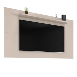 Painel Suspenso Esmeralda 158cm Off White para TV até 60” - Casa D 