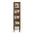 Paneleiro 1 Porta de Vidro Kali Premium 50cm Carvalho - Nicioli 