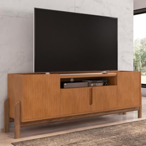 Rack Bancada Lizz 170cm Cedro para TV até 60” - Casa D