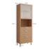 Torre Quente Estela 70cm 1 Forno Freijó/Off White - MGM